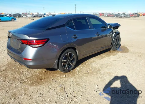 2025 Nissan Sentra Sv from USA, damaged, VIN 3N1AB8CV4SY389905